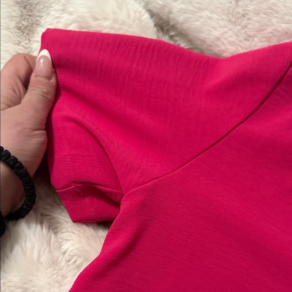 Fuchsia Blouse - Picture 4 of 7